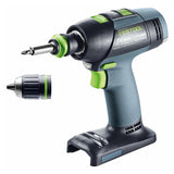 Festool T 18+3 18V Cordless Drill Driver with Case
