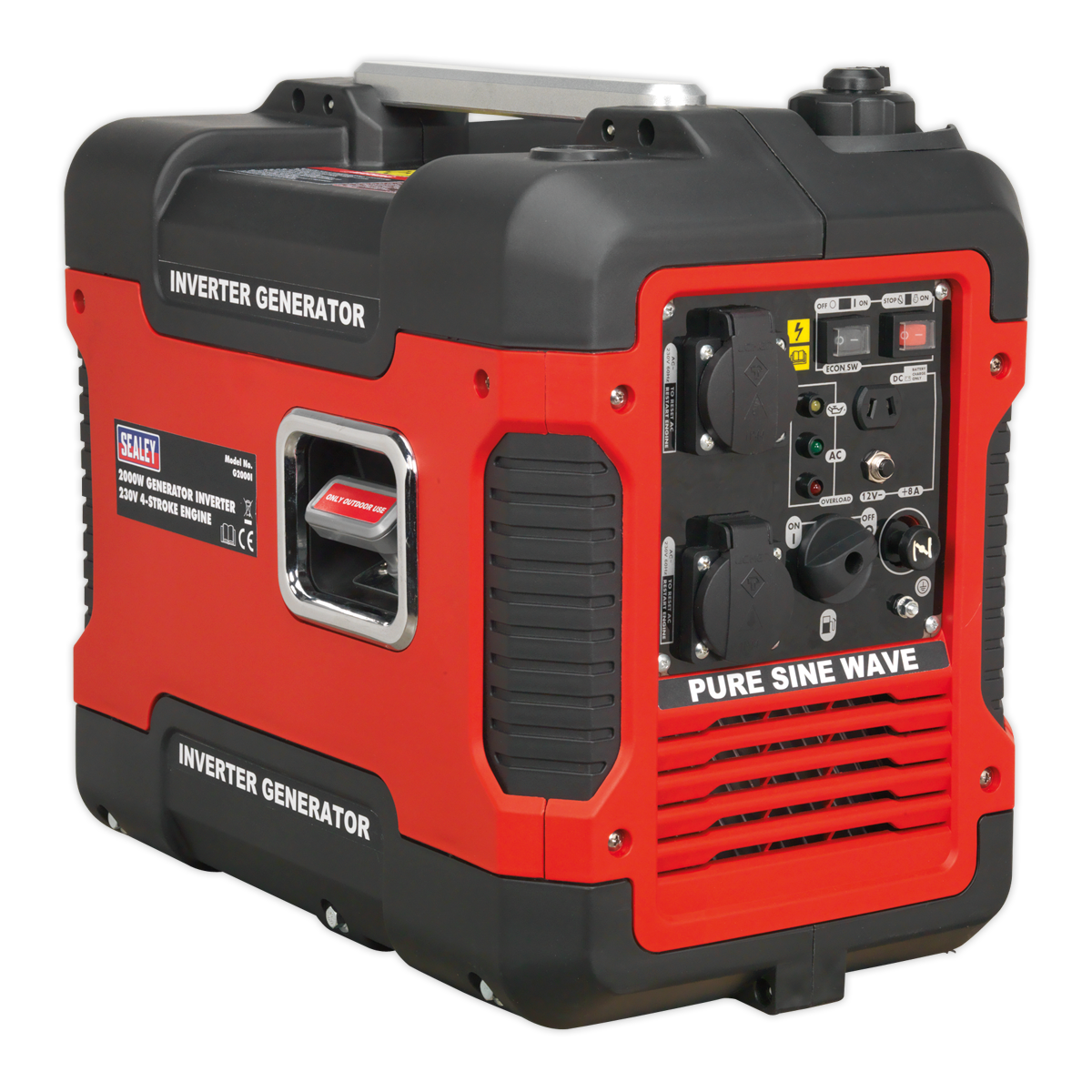 2000W Inverter Generator 4-Stroke Engine 230V