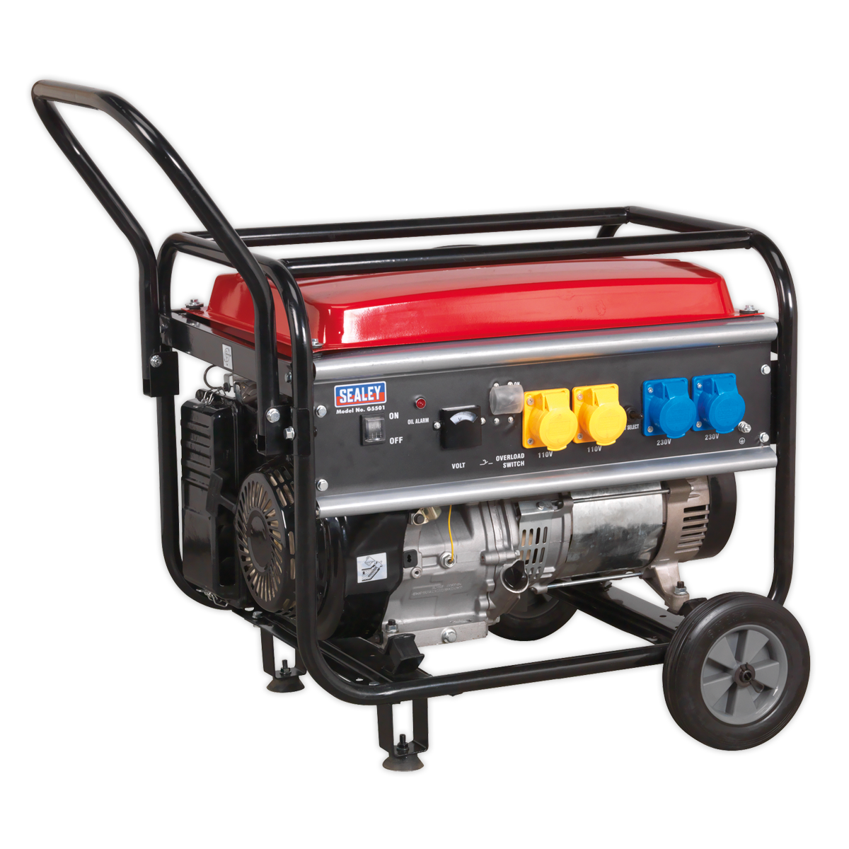 5500W Generator 13hp 4-Stroke Engine 110/230V