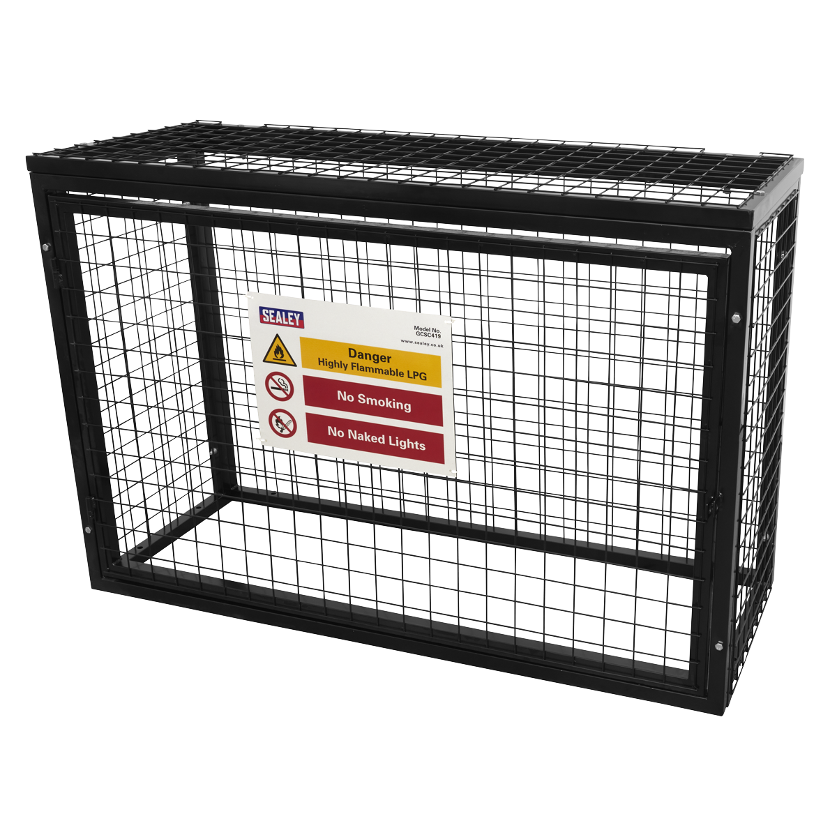 Gas Cylinder Safety Cage - 4 x 19kg