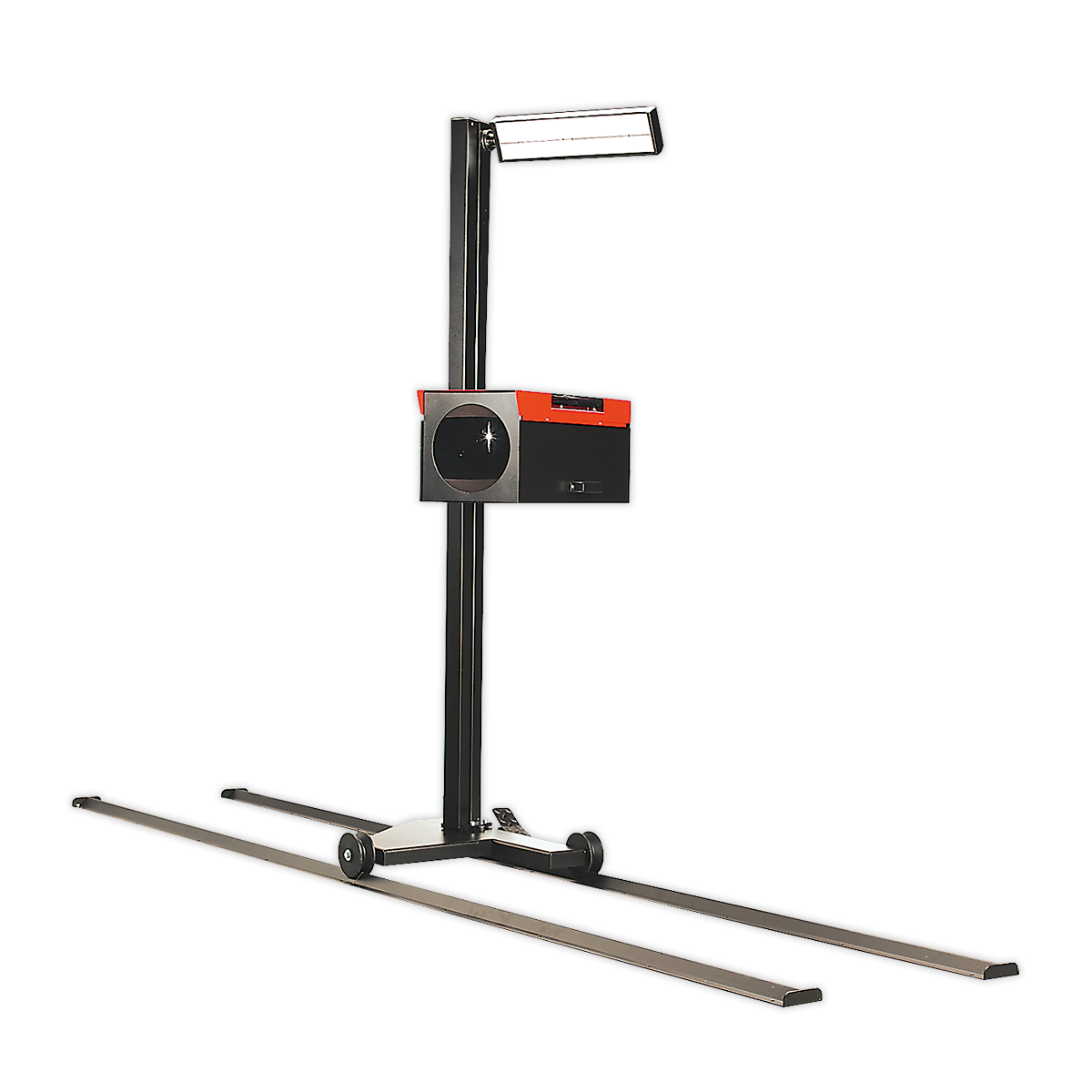 Headlamp Beam Setter with Rails & Commercial Aiming Screen