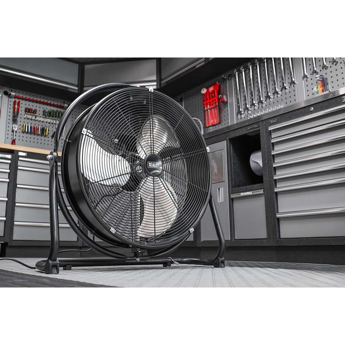 Industrial High Velocity Orbital Drum Fan 20", 3-Speed (HVF20S)