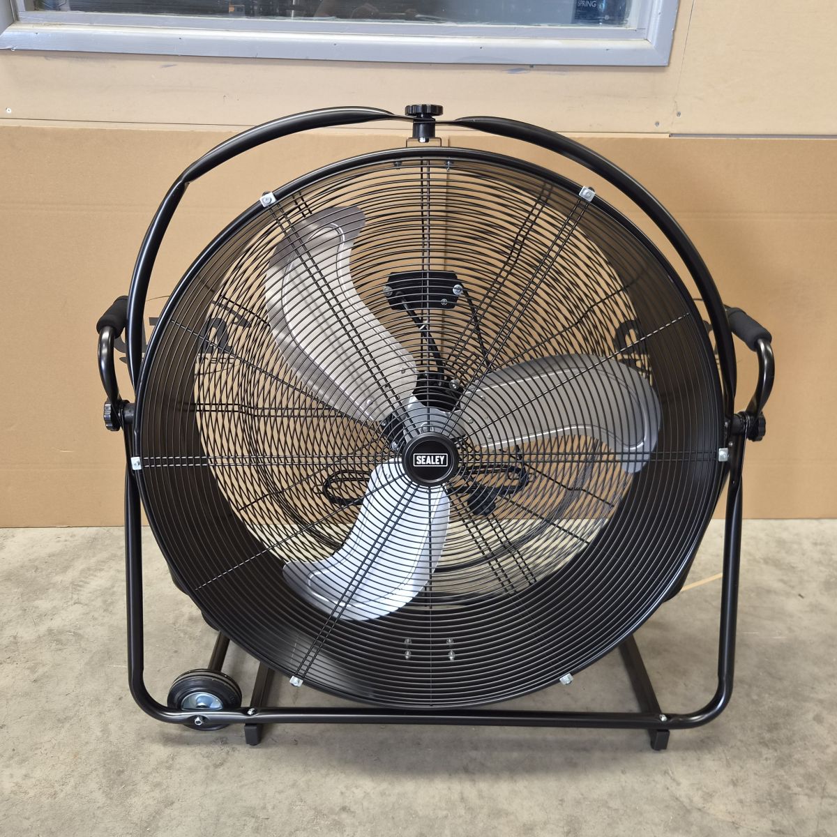 Industrial High Velocity Orbital Drum Fan 30", 2-Speed (HVF30S) (Factory Refurbished C)