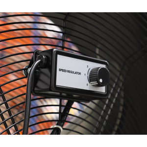 Industrial High Velocity Orbital Drum Fan 30" 230V