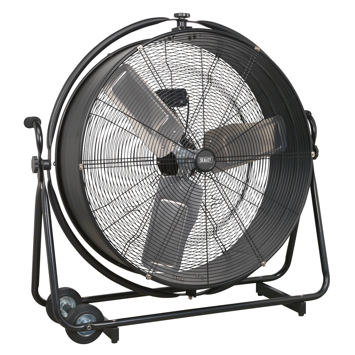 Industrial High Velocity Orbital Drum Fan 30" 230V