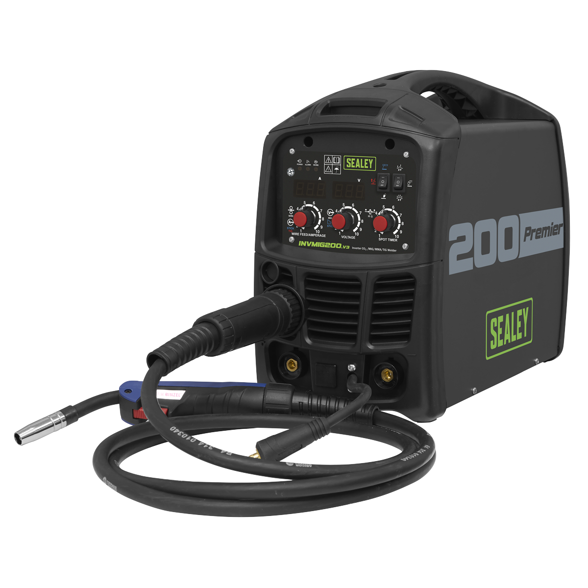 Premier MIG, TIG & MMA Inverter Welder 200A