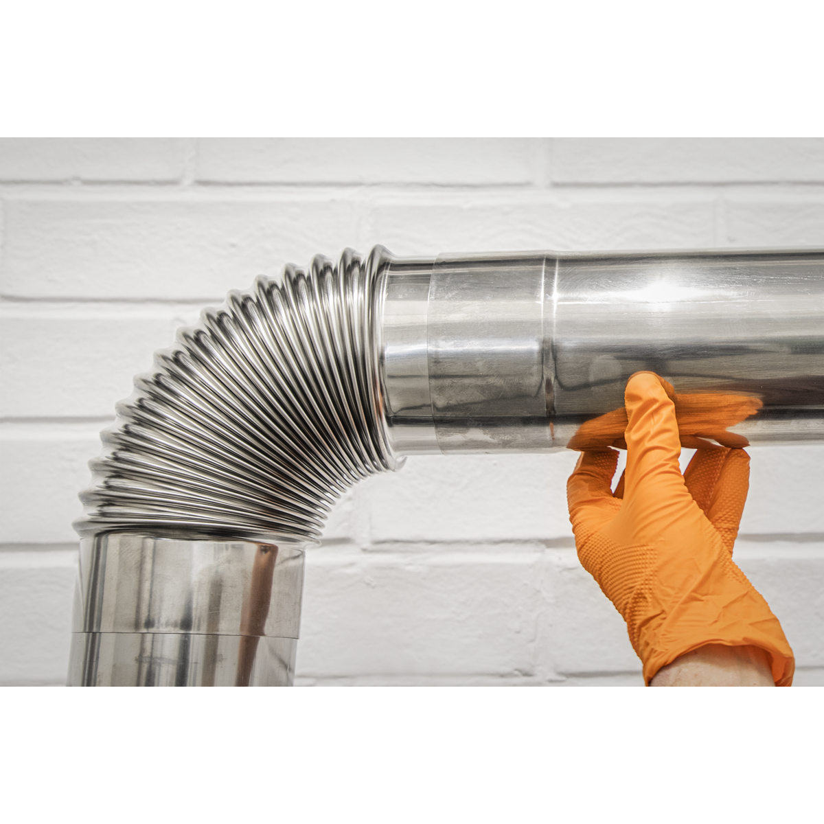 Stainless Steel Exhaust/Flue End Pipe 900mm for IR13/IR16 (IREX1)