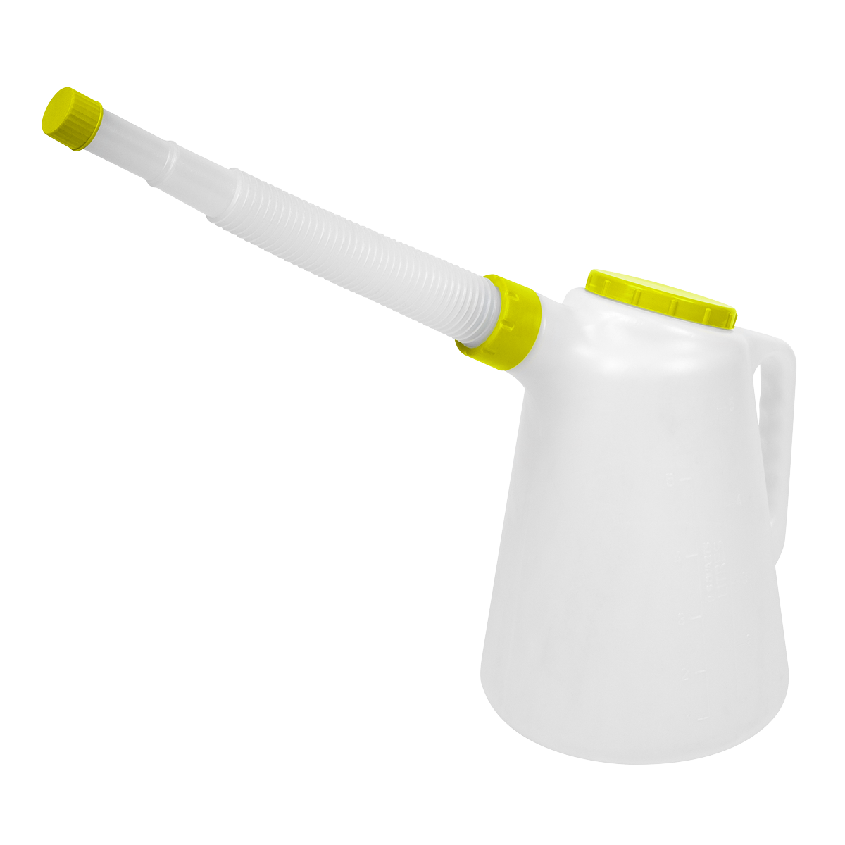 Oil Container with Flexible Spout 5L - Lime Lid