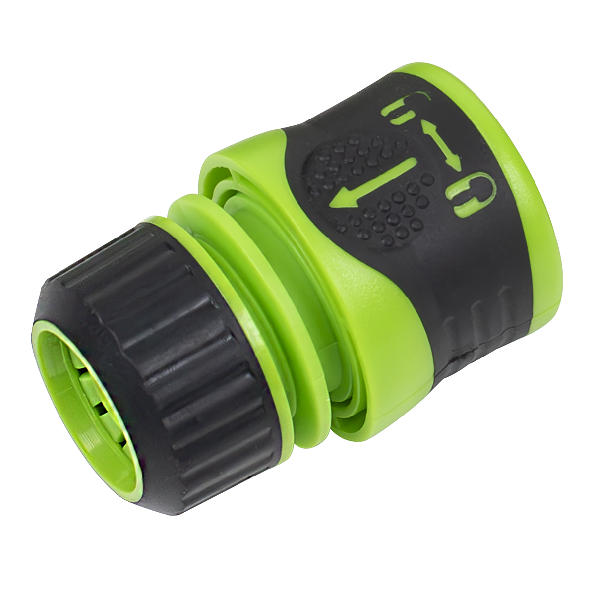Soft-Touch Hose Connector with Lock 1/2"-5/8"