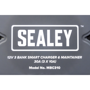 3 Bank 12V Smart Charger & Maintainer 30A (3 x 10A)