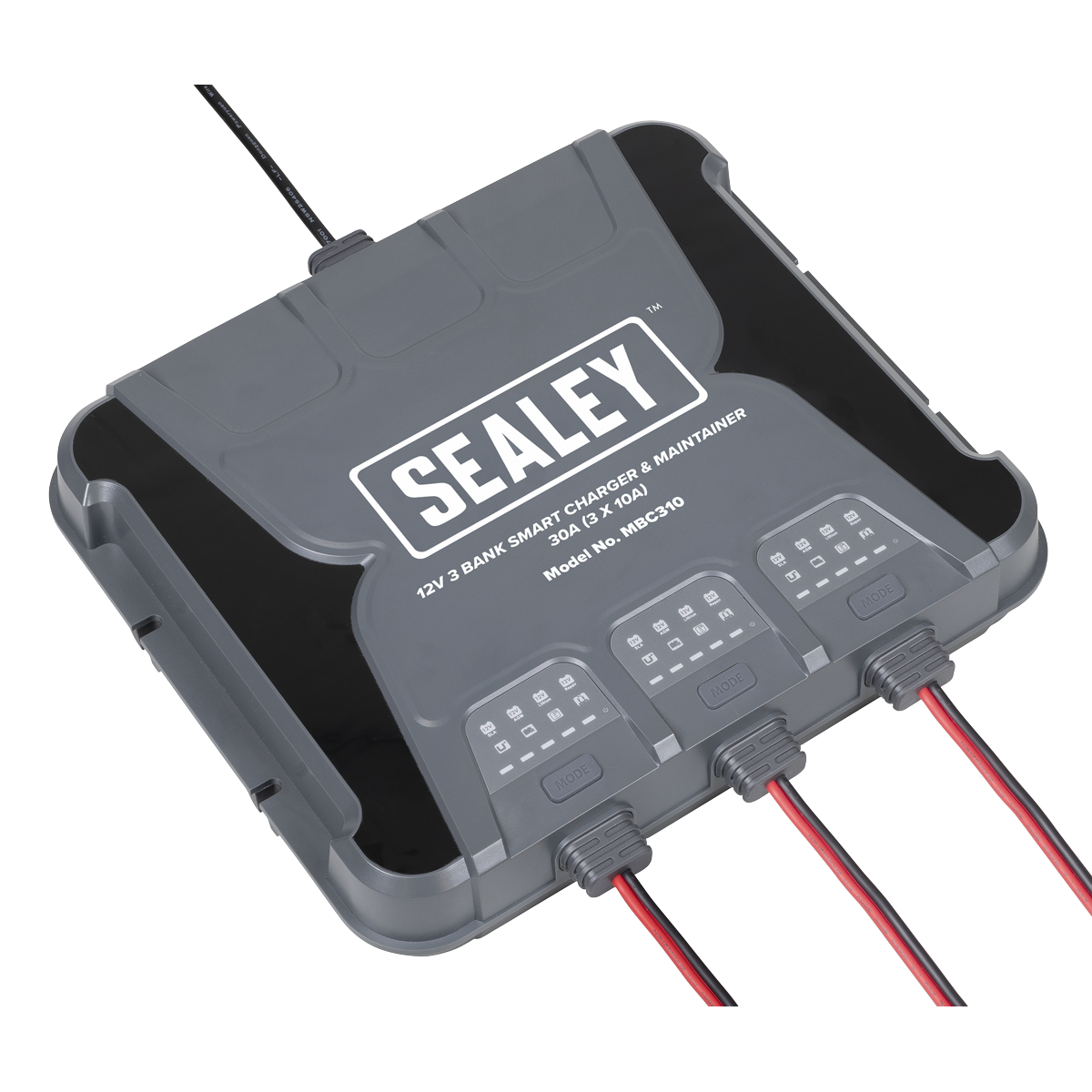 3 Bank 12V Smart Charger & Maintainer 30A (3 x 10A)
