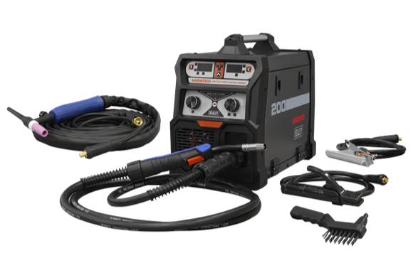 MIG/TIG & MMA (ARC/STICK) Inverter Welder, 200A (MIG200i)