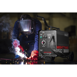 Professional Gas/Gasless MIG Welder 150A 230V