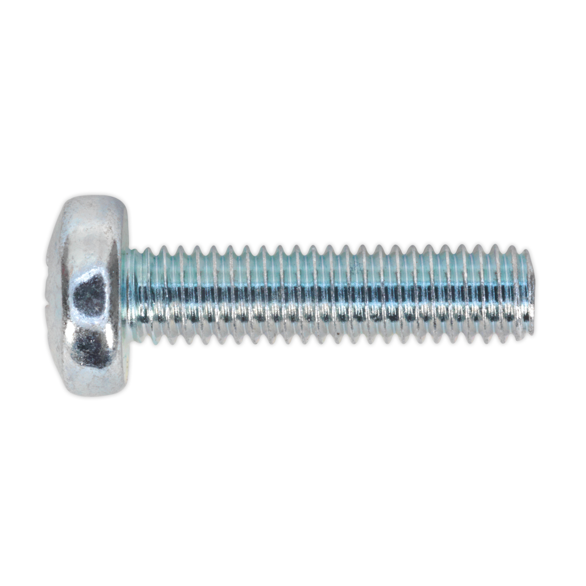 Zinc Plated Pan Head Pozi Machine Screw M5 x 20mm, DIN 7985Z - Pack of 100