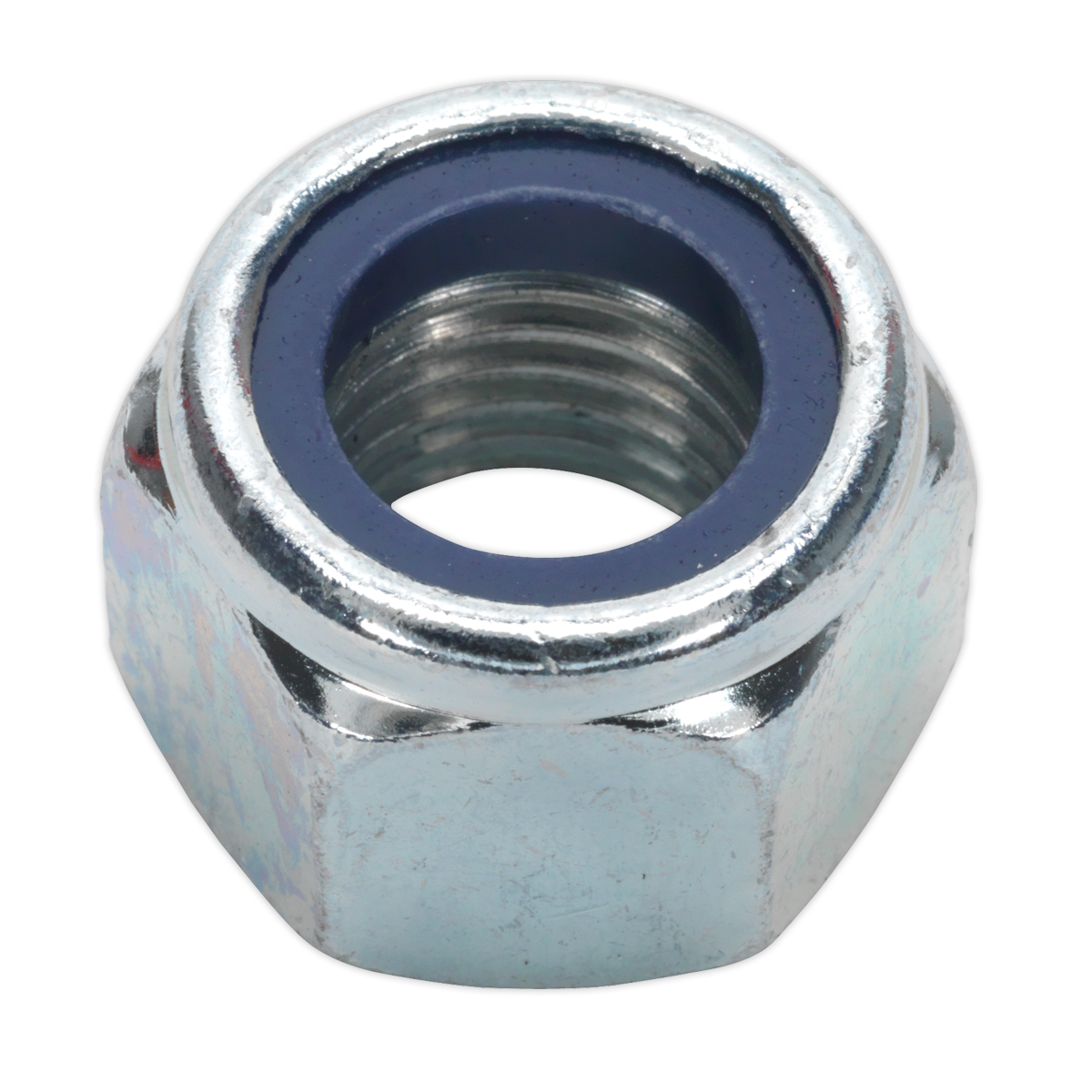 Zinc Plated Nylon Locknut M16, DIN 982 - Pack of 25