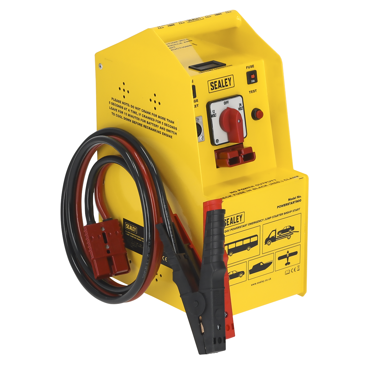 12/24V Emergency Jump Starter 900hp Start