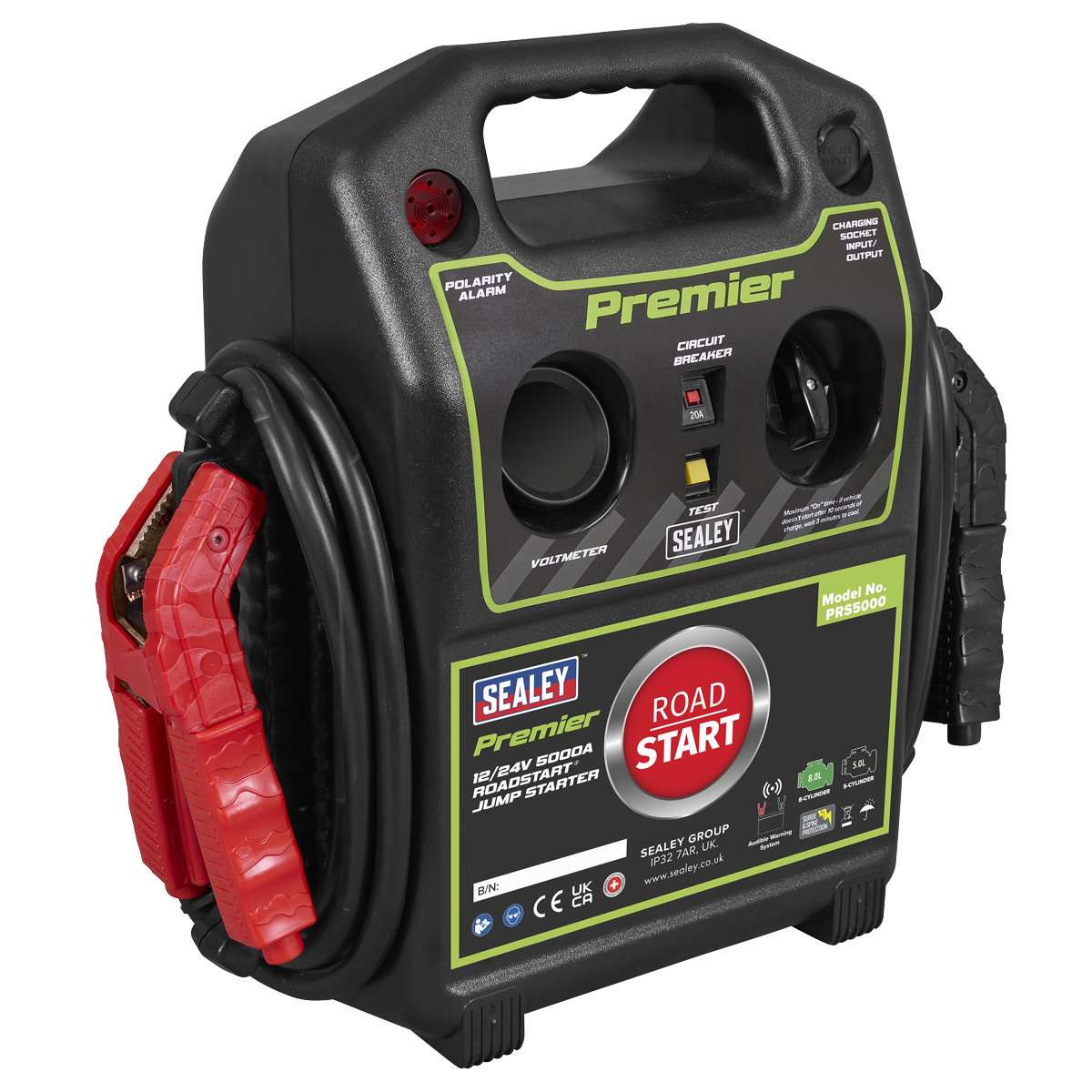 12/24V Premier RoadStart® Jump Starter 5000A