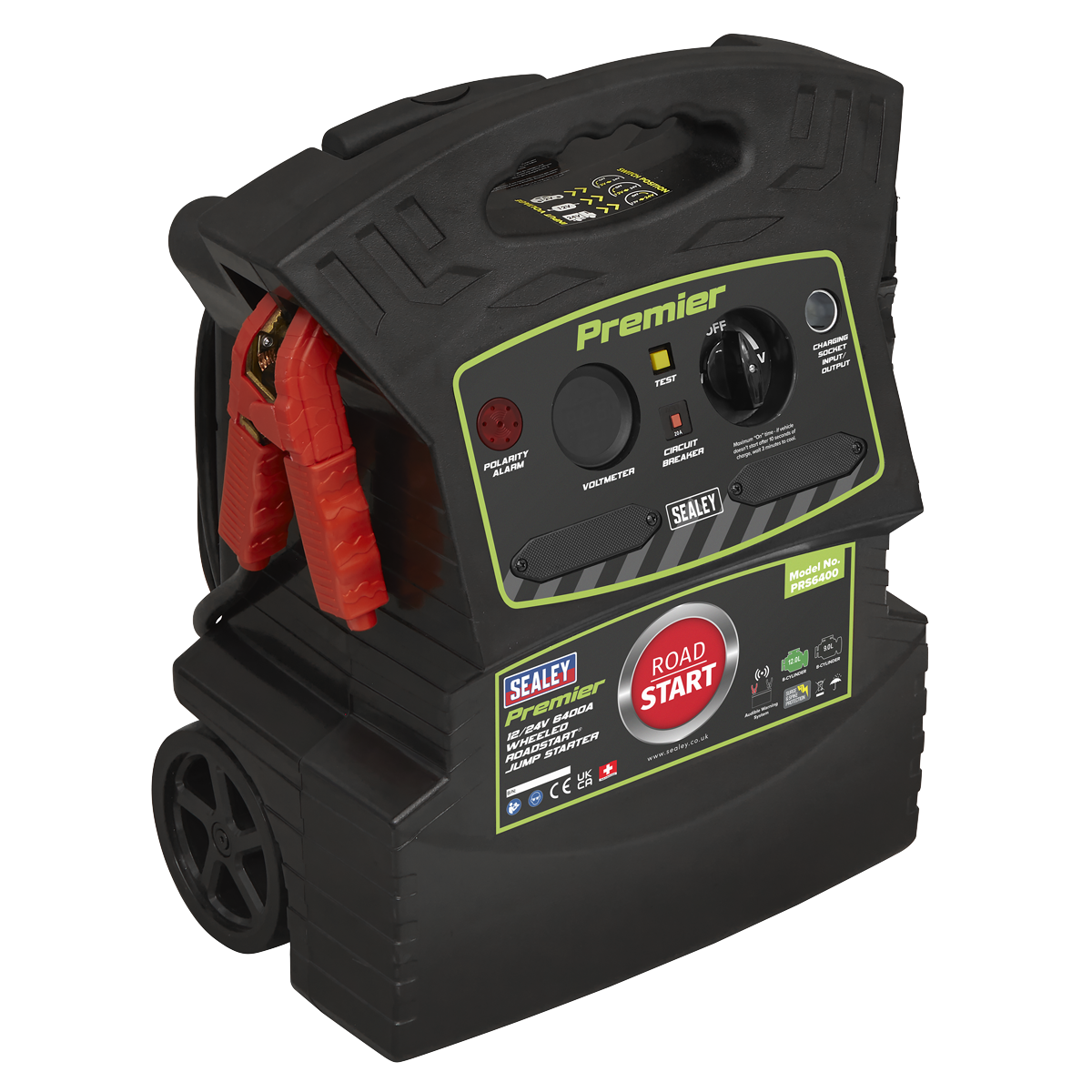 12/24V Premier RoadStart® Jump Starter 6400A