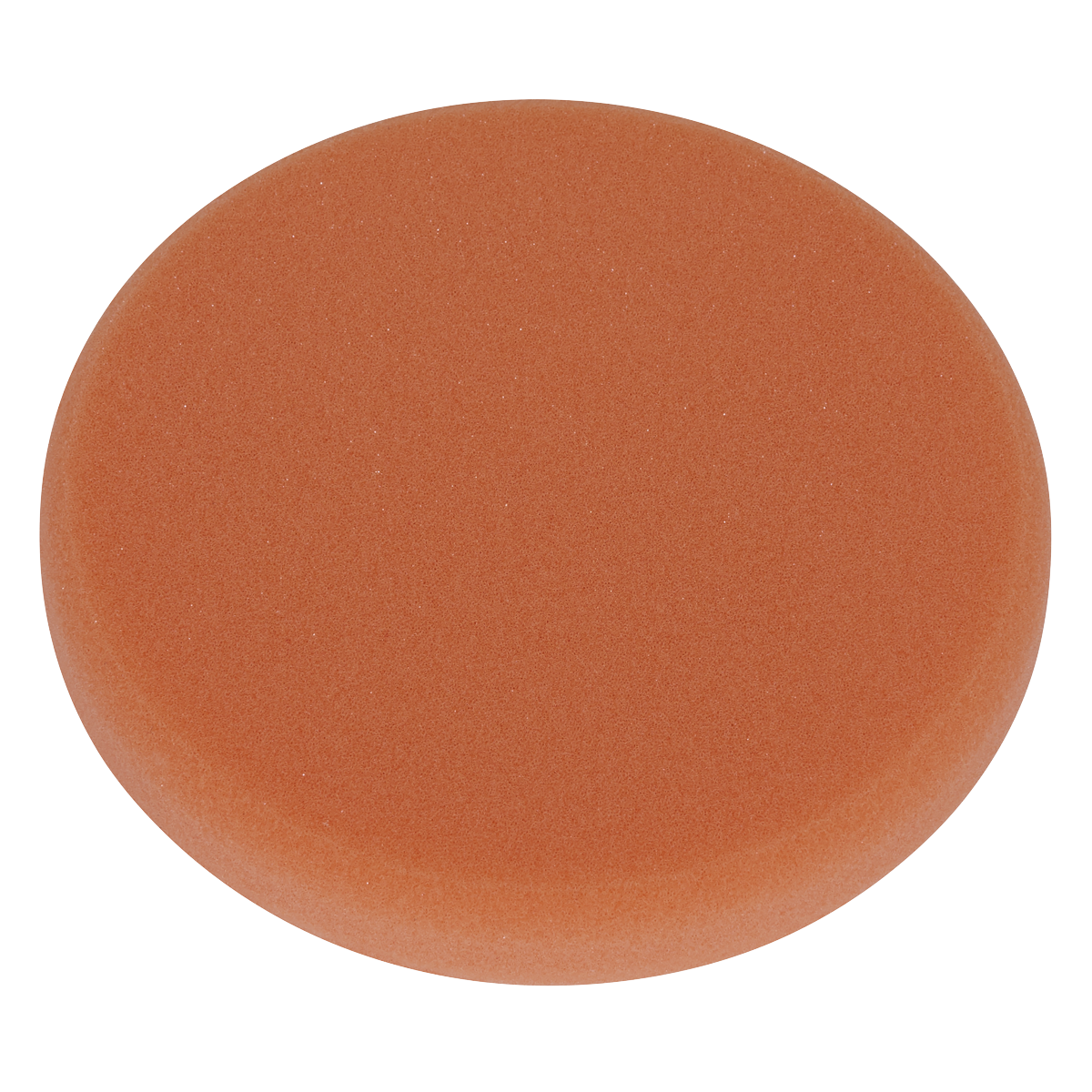 Hook-and-Loop Buffing & Polishing Foam Head 150 x 25mm - Orange/Firm