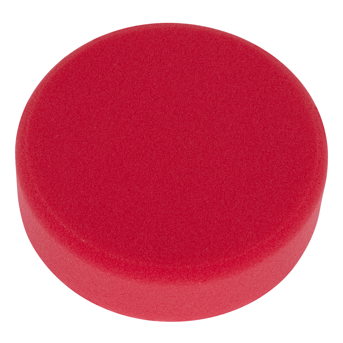 Hook-and-Loop Buffing & Polishing Foam Head 150 x 50mm - Red/Ultra-Soft