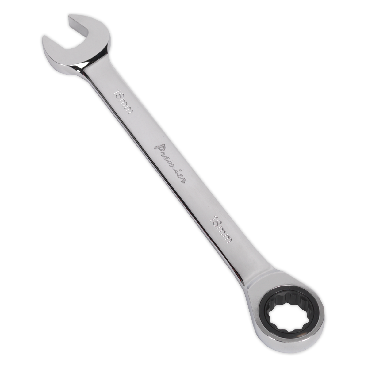 Premier Combination Ratchet Spanner 18mm