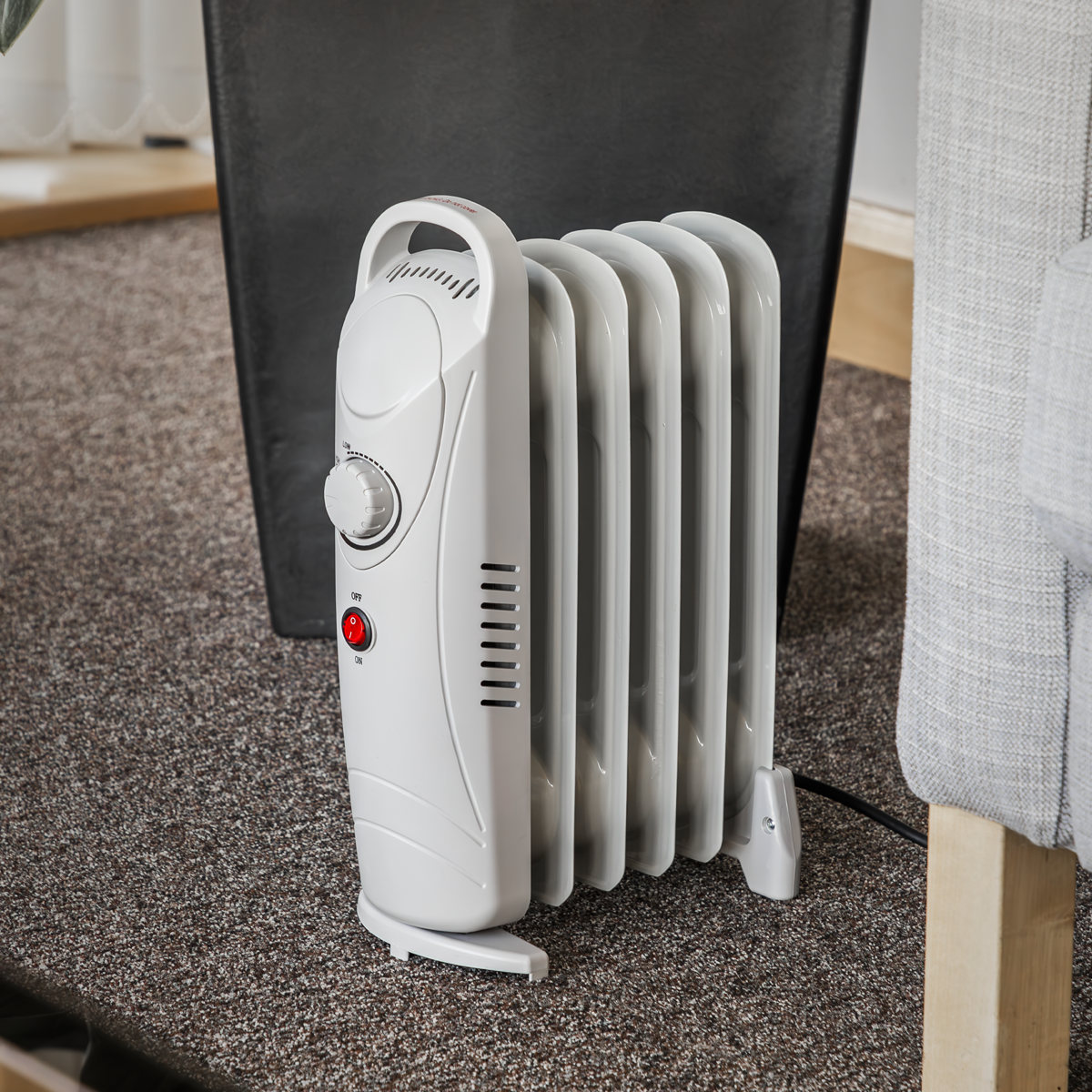 Oil-Filled Mini Radiator, 6-Element, 800W (RD800)