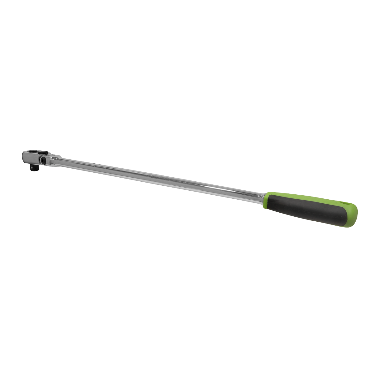 Siegen Extra-Long Flexi-Head Ratchet Wrench with Flip Reverse 1/2"Sq Drive