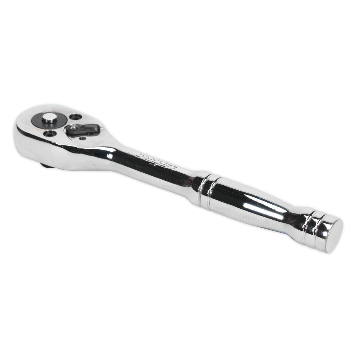 Siegen Pear-Head Ratchet Wrench with Flip Reverse 1/4"Sq Drive