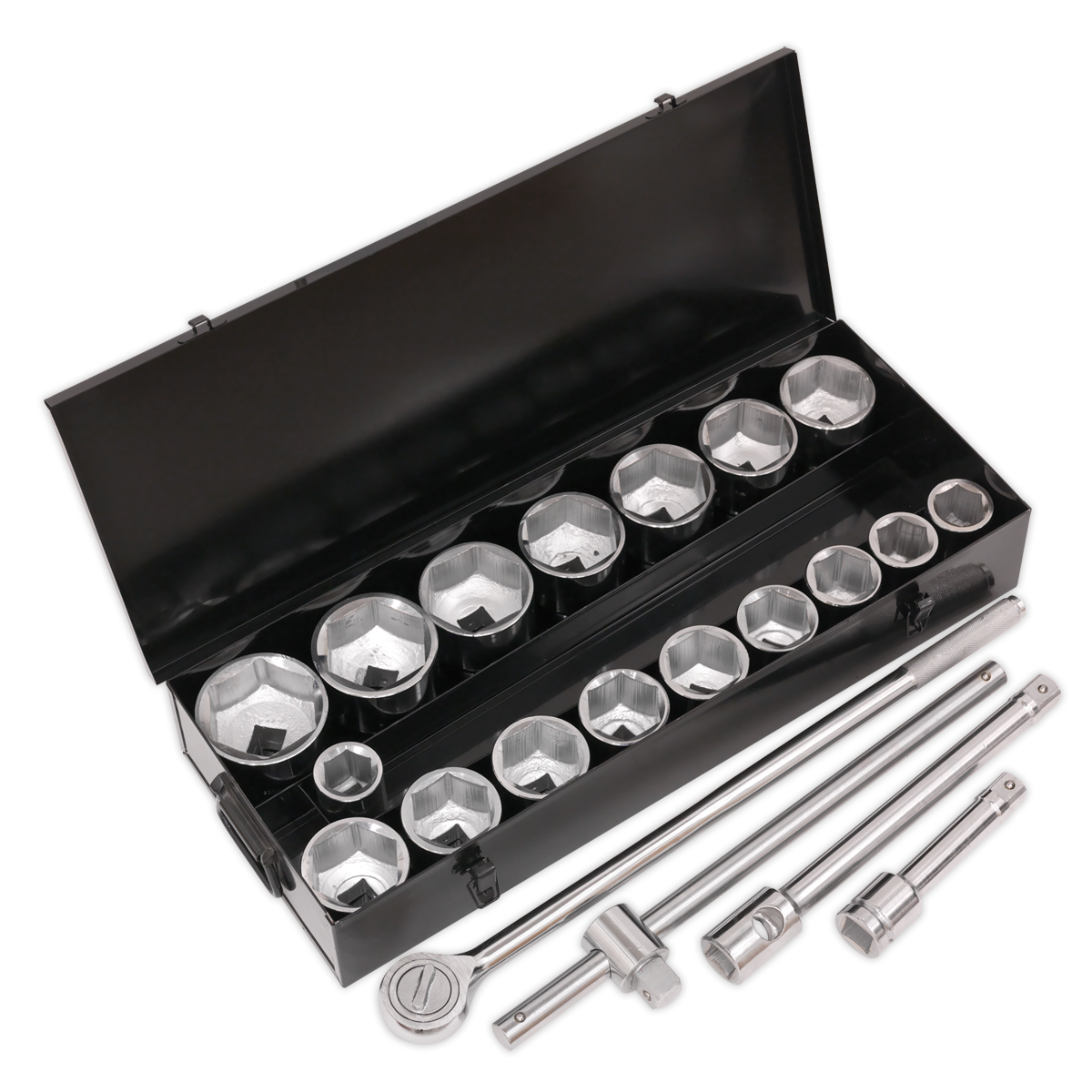 Siegen Socket Set 1"Sq Drive 21pc