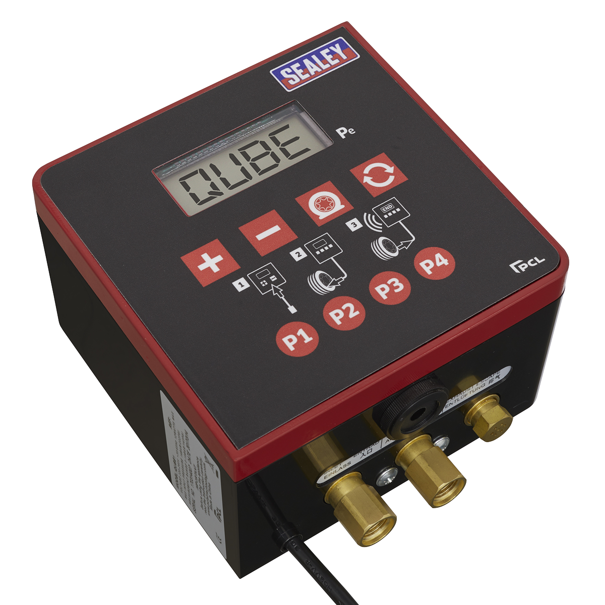 PCL Professional Qube Digital Tyre Inflator with OPS & Nitrogen Purge
