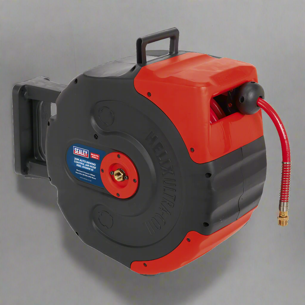 20m Auto-Rewind Control Air Hose Reel 10mm ID