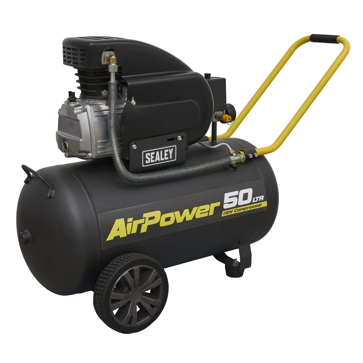 50L Direct Drive Air Compressor with Wheels, 2hp 110V (SAC5020E110V)
