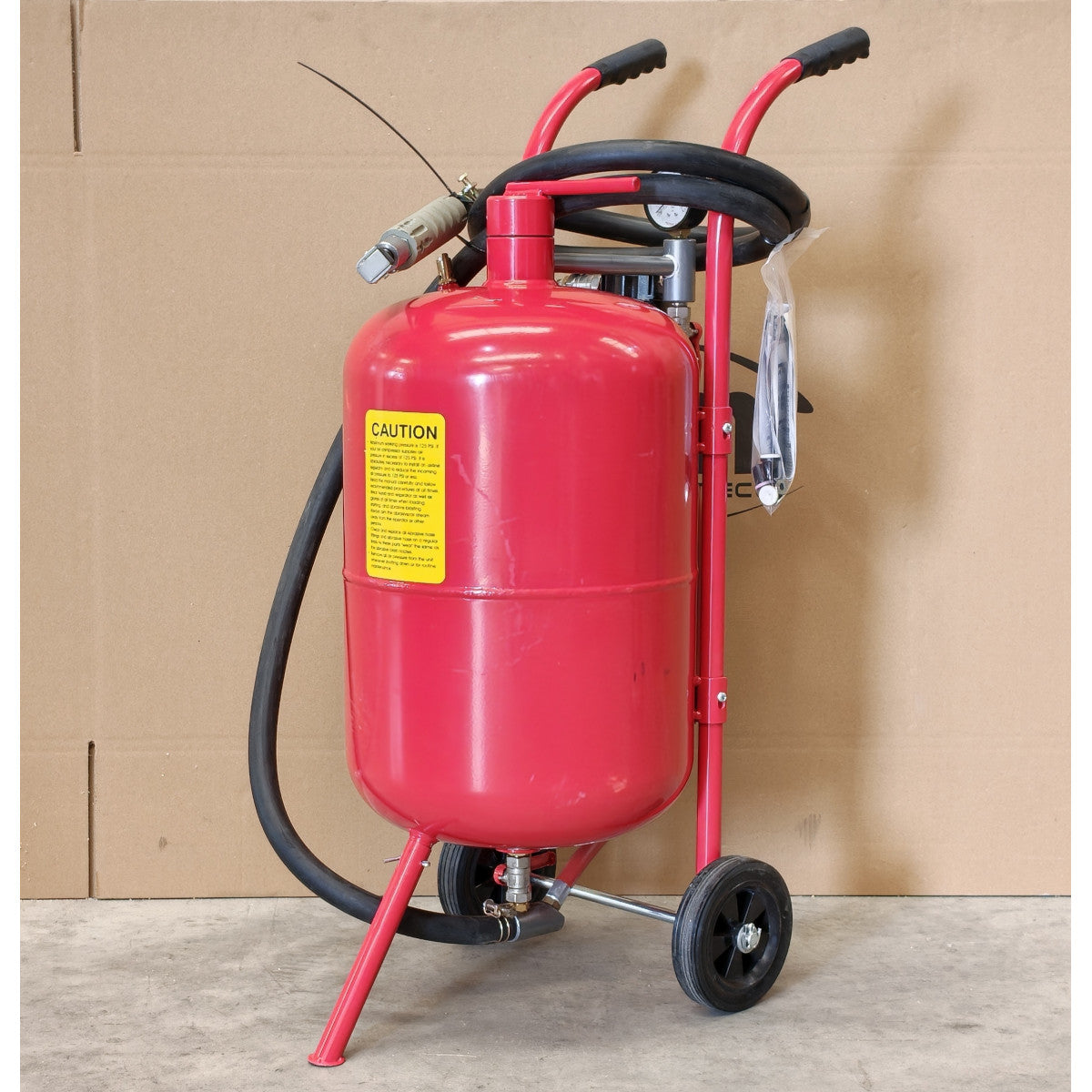 Shot Blaster with Water Trap & Wheels 37L (SB997) (Factory Refurbished C)