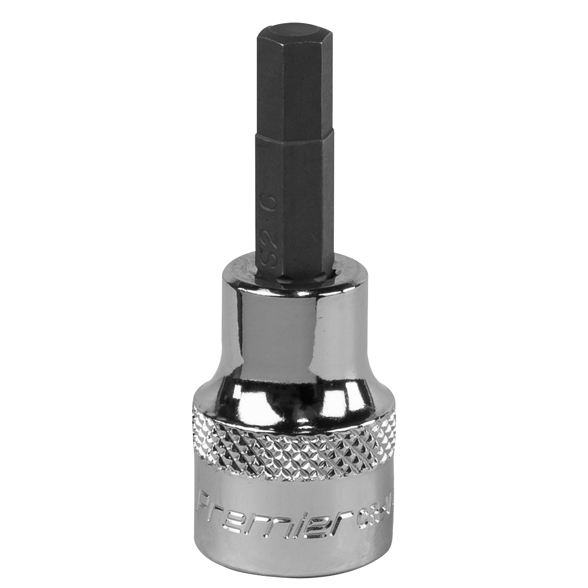 Premier Hex Socket Bit 3/8"Sq Drive 6mm
