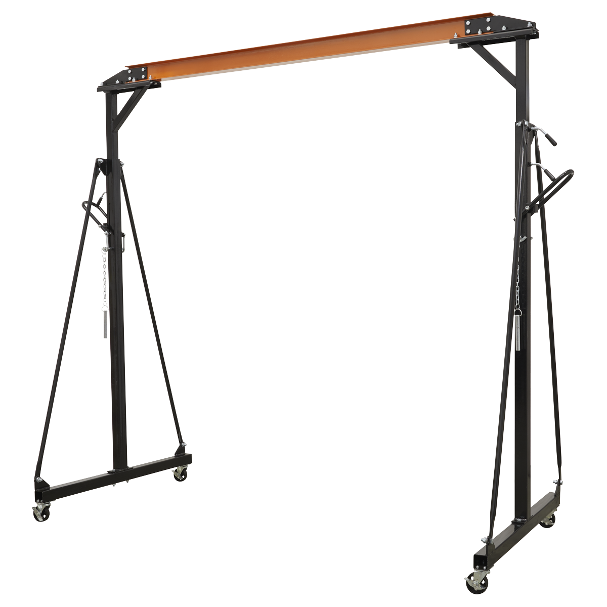 Portable Lifting Adjustable Gantry Crane 0.5 Tonne
