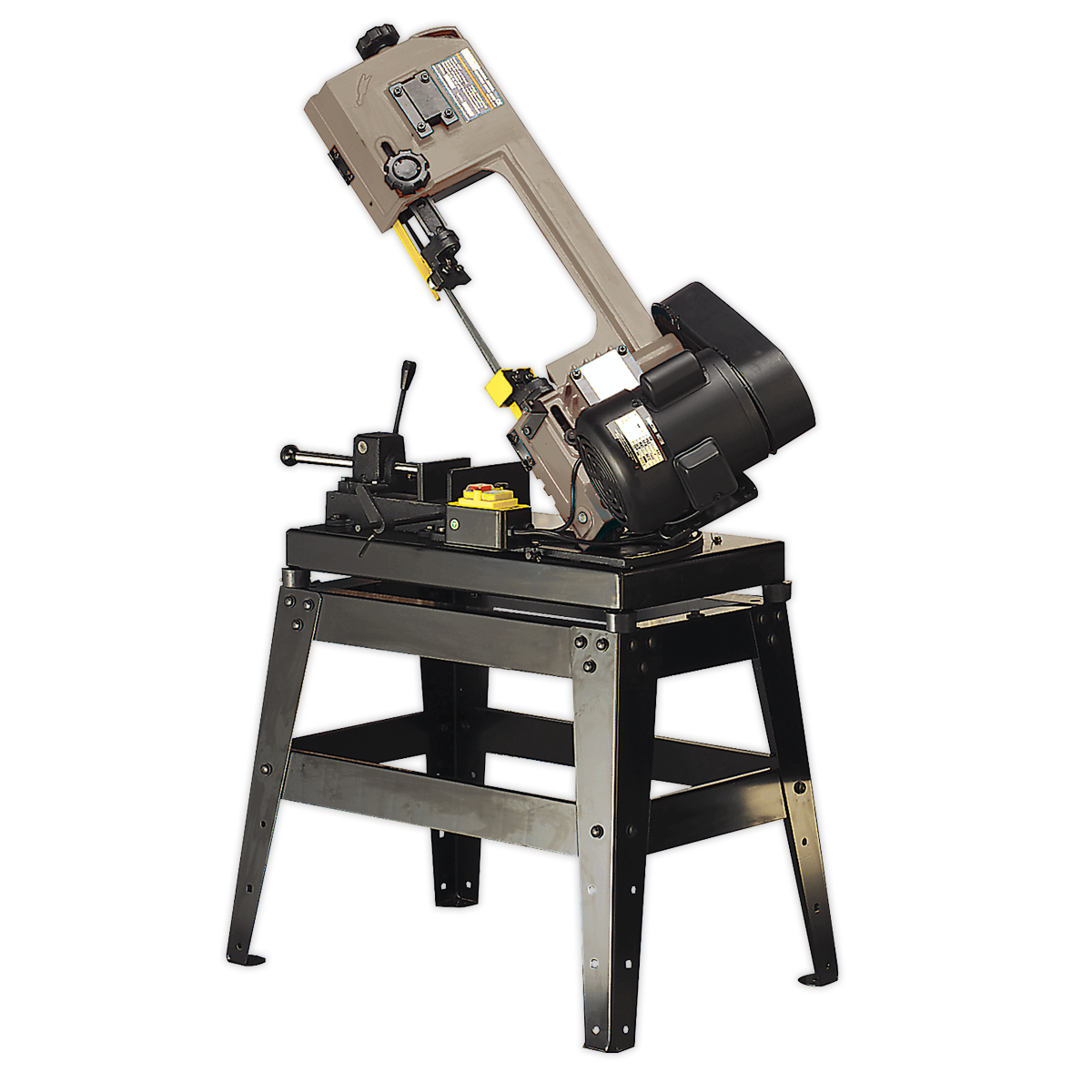 Metal Cutting Bandsaw with Mitre & Quick Lock Vice 150mm 230V