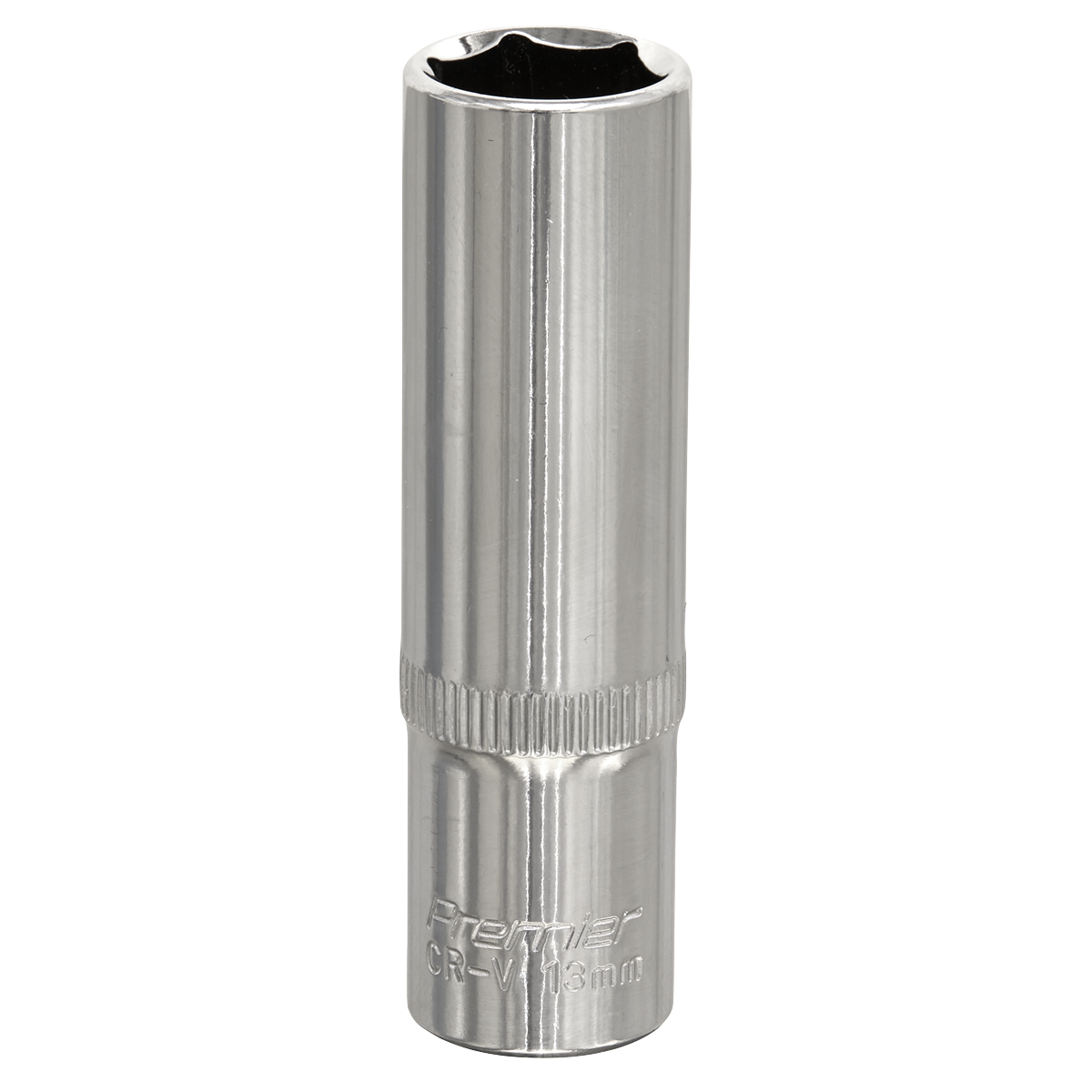 Premier Fully Polished Deep Socket 3/8"Sq Drive 13mm