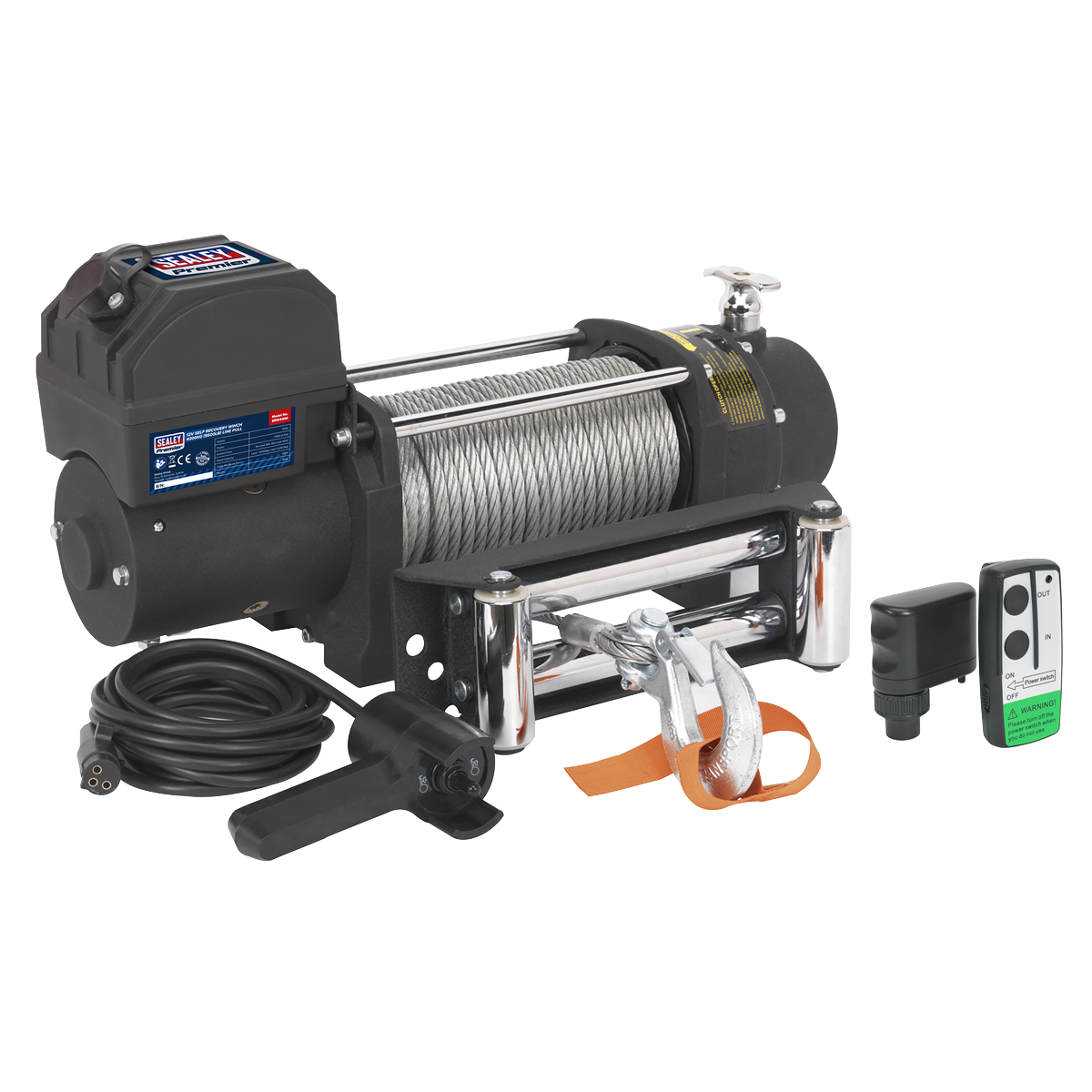 Self-Recovery Wireless Winch SRW4300 Combo Kit