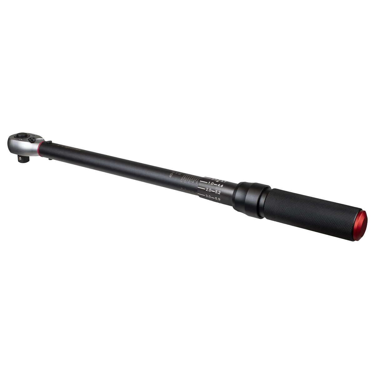 Torque Wrench Micrometer 1/2"Sq Drive Calibrated 40-220Nm - Premier Black