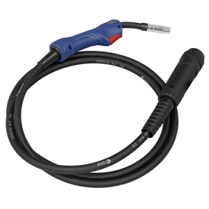 Professional Gas/Gasless MIG Welder with Binzel® Euro Torch 200A 230V