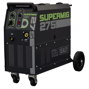 Professional Gas/Gasless MIG Welder with Binzel® Euro Torch 270A 230V