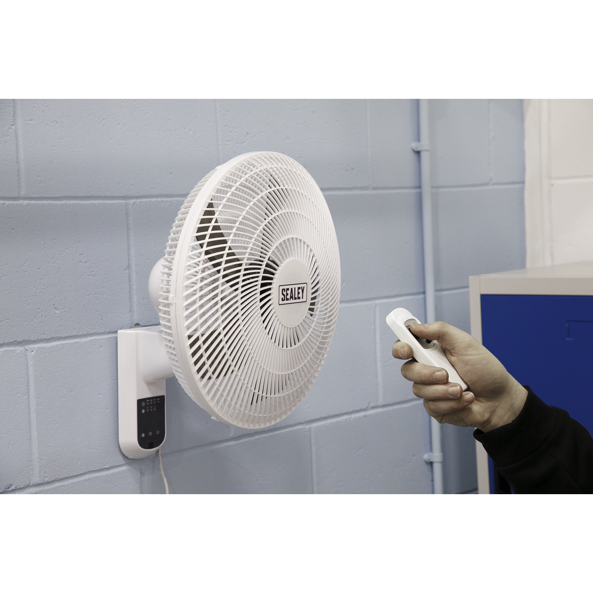 Wall Fan with Remote Control 16", 3-Speed (SWF16WR)