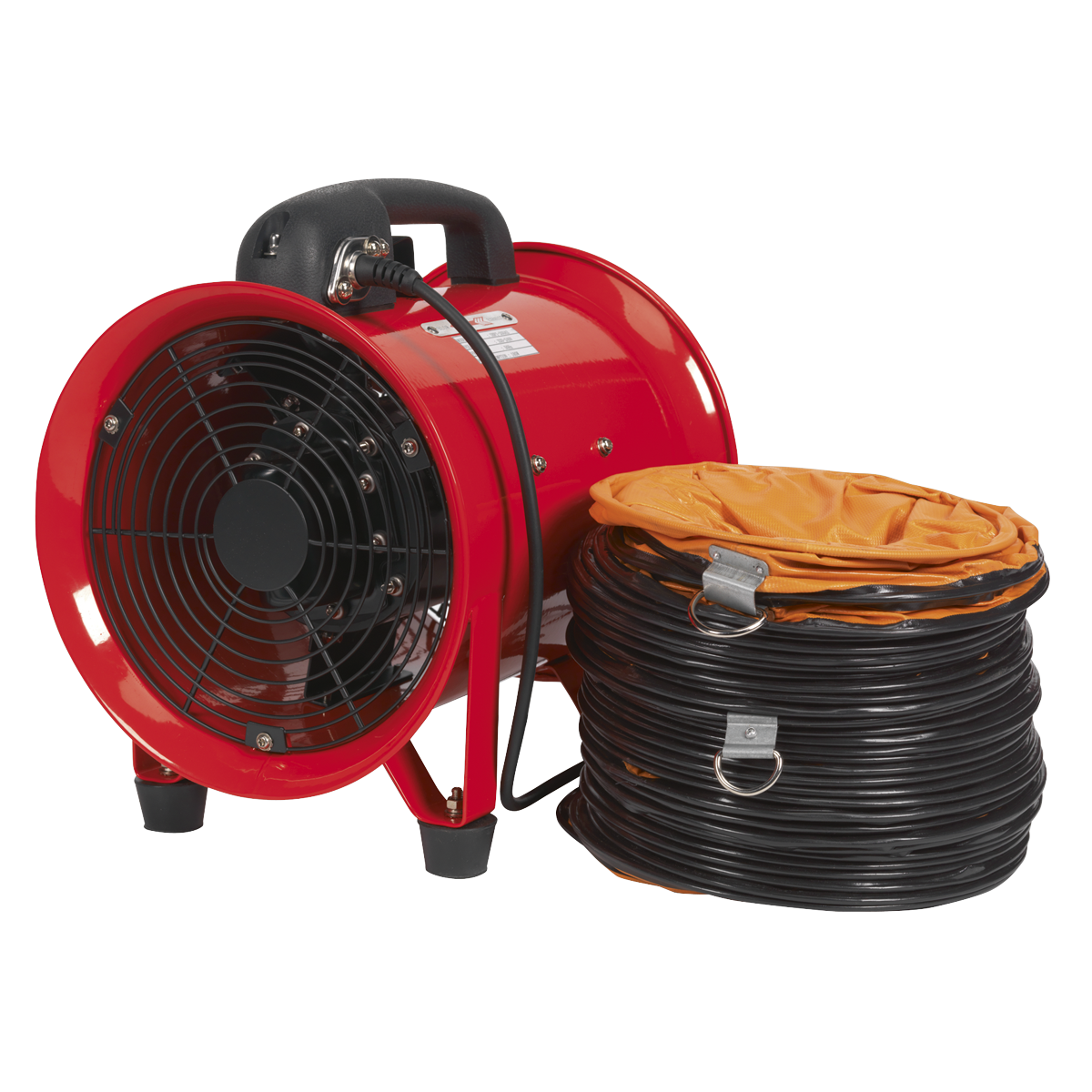 Portable Ventilator with 5m Ducting, 200mm (VEN200)