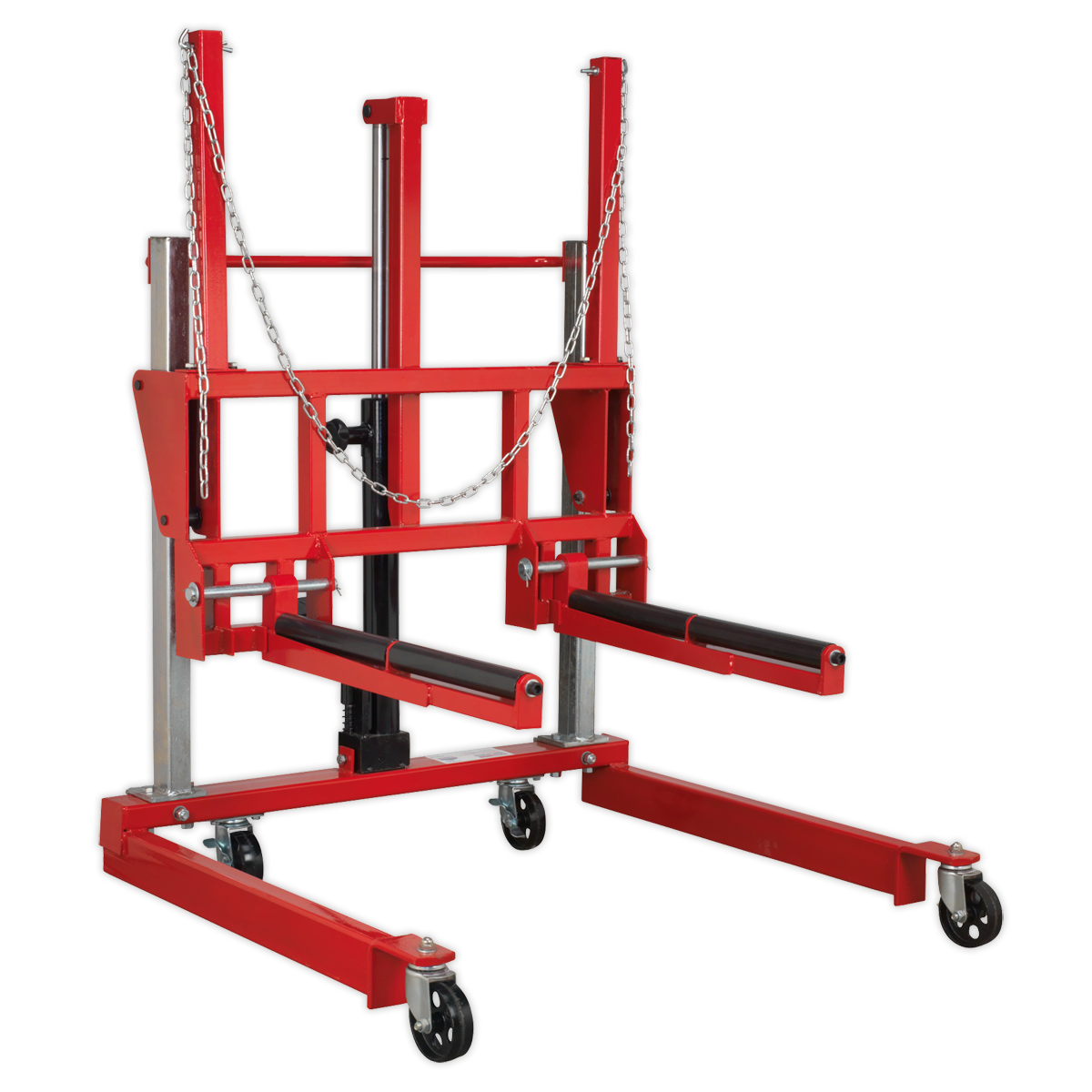 Wheel Removal Trolley with Adjustable Width 500kg Capacity