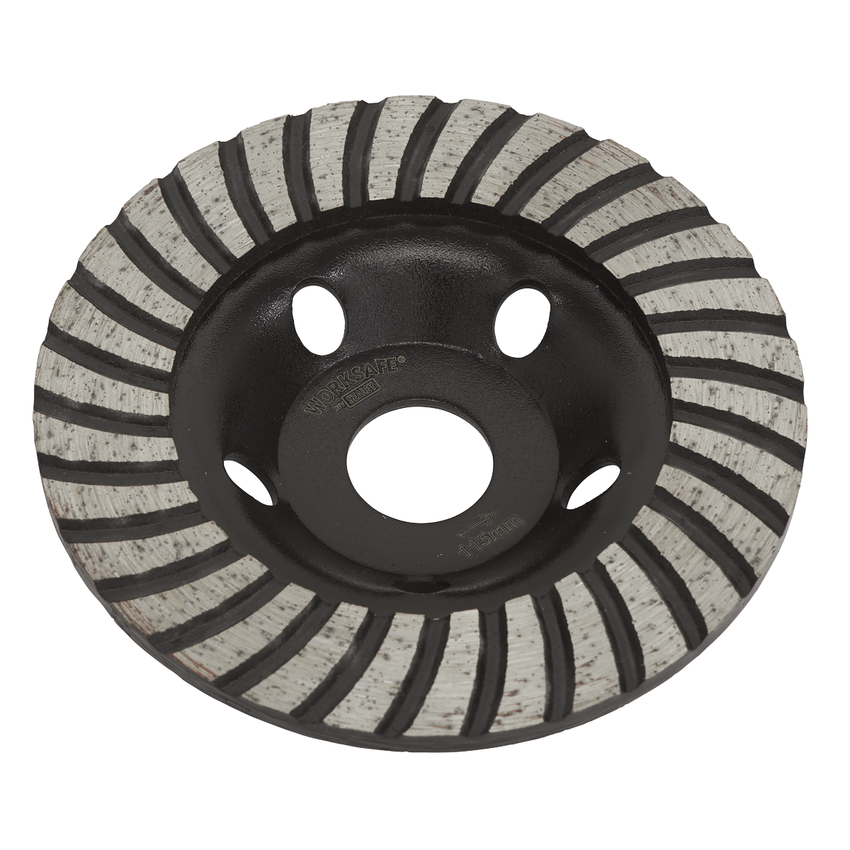 Worksafe® Turbo Row Concrete Grinding Head 115mm