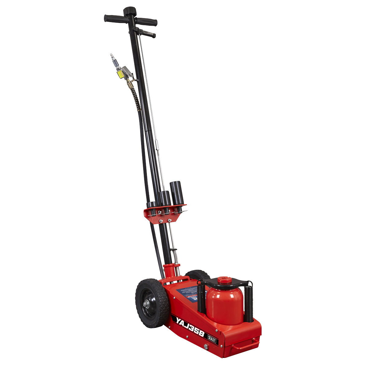Air Operated Single Stage Trolley Jack 35 Tonne