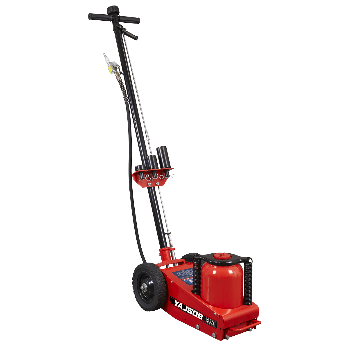 Air Operated Single Stage Trolley Jack 50 Tonne
