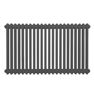 Baridi Horizontal Traditional 2 Column Radiator 600 x 1012mm – Anthracite