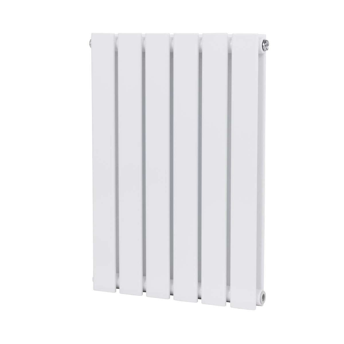 Baridi Horizontal Radiator Contemporary Double Flat Panel Design 600 x 420mm – White