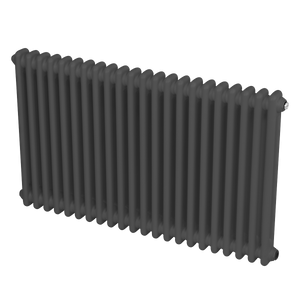 Baridi Horizontal Traditional 2 Column Radiator 600 x 1012mm – Anthracite